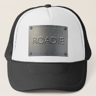 Casquette de ROADIE - conception de plaque