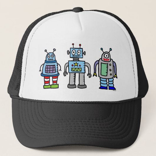 casquette de robot (Devant)