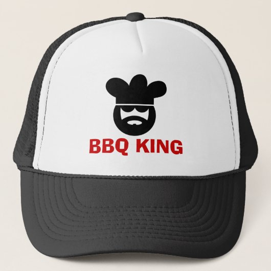 Casquette de roi de BBQ pour les hommes (Devant)