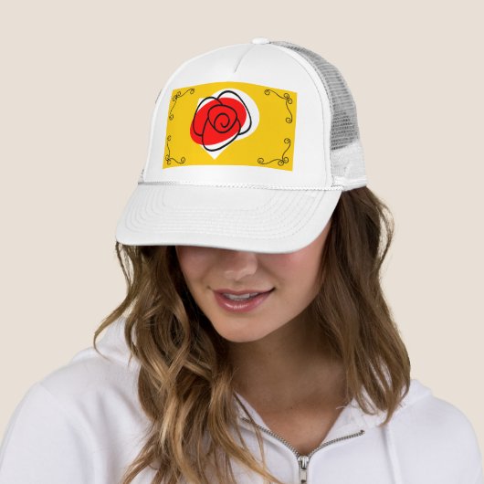 Casquette de Rose espagnol (En situation)