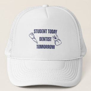 Casquette de routier étudiant aujourd'hui dentiste