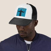 Casquette de routier j'aime jésus (En situation)