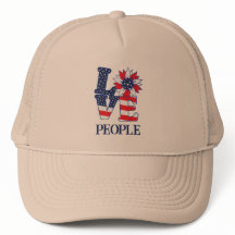 Casquette de routier Love People