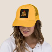 Casquette de routier motivante (En situation)