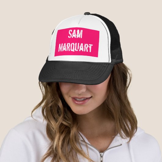 Casquette de Sam Marquart (En situation)
