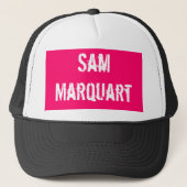 Casquette de Sam Marquart (Devant)