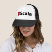 Casquette de Scala, logo noir (En situation)