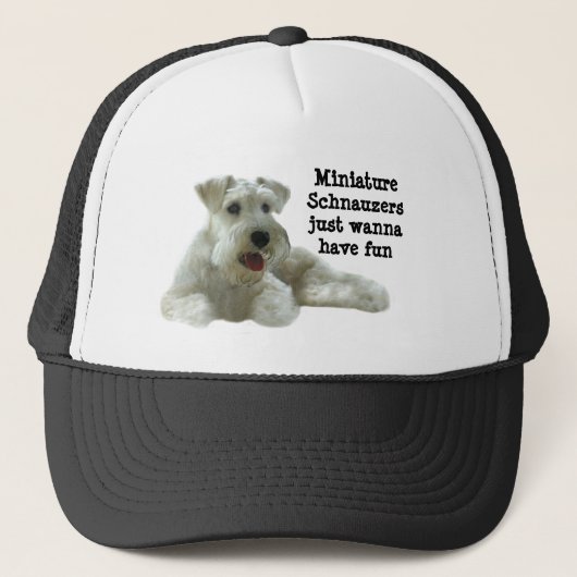 Casquette de Schnauzer miniature (Devant)