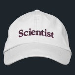 Casquette de scientifique<br><div class="desc">Un casquette pour le scientifique dans votre vie ! Ainsi ils peuvent montrer leur profession en dehors de du laboratoire !</div>