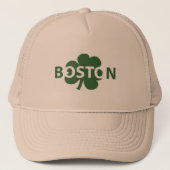 Casquette de shamrock de Boston (Devant)