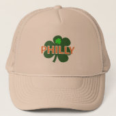 Casquette de shamrock de Philly (Devant)