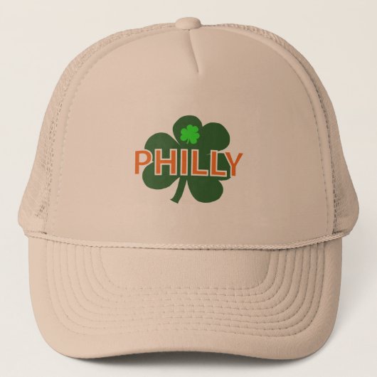 Casquette de shamrock de Philly (Devant)