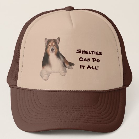 Casquette de Sheltie (Devant)