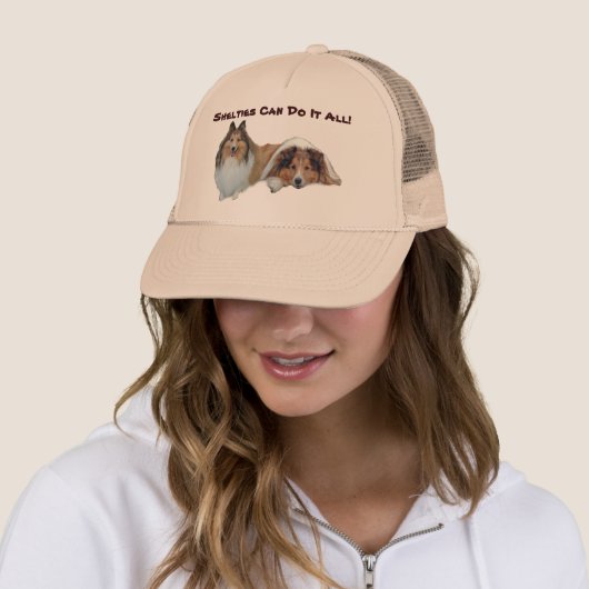 Casquette de Shelties (En situation)