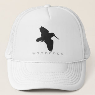 Casquette de silhouette d'oiseau de Woodcock