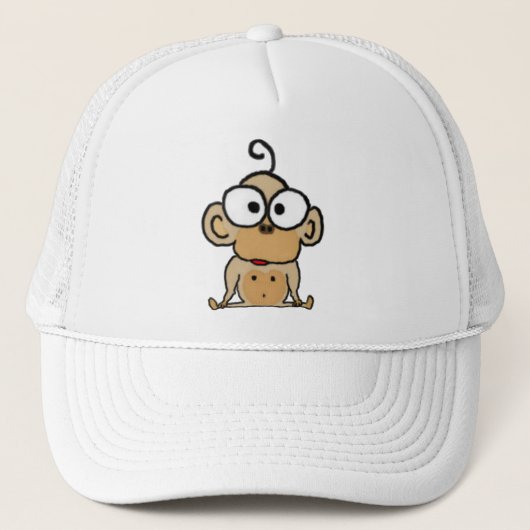 Casquette de singe de bébé (Devant)