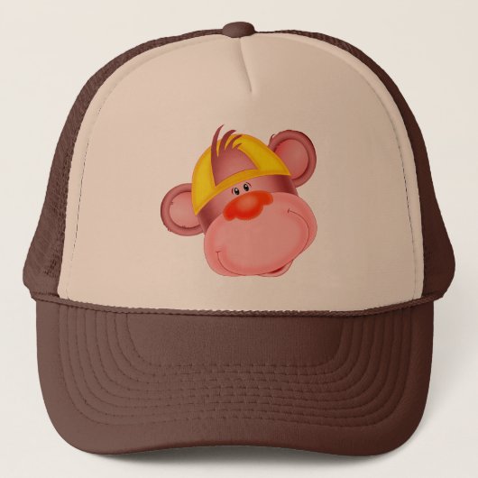 casquette de singe de dessin animé (Devant)