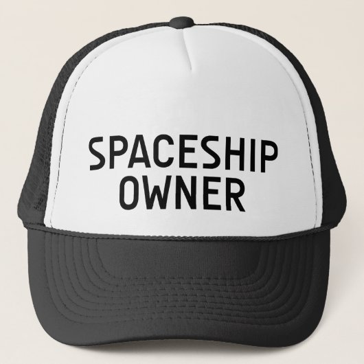 Casquette de slogan d'amusement de PROPRIÉTAIRE de (Devant)