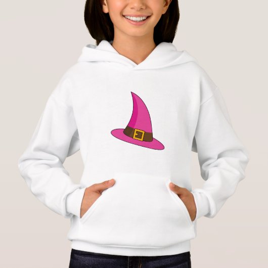 Casquette de sorcière rose (Devant)