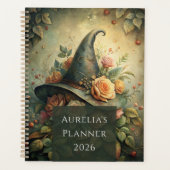 Casquette de sorcière rose - Planificateur de sorc (Devant)