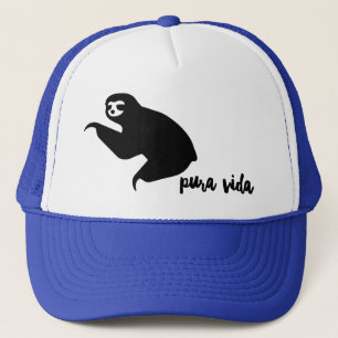 Casquette de souvenirs du Costa Rica Bleu