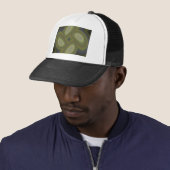 Casquette de spirales vertes (En situation)