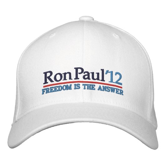 Casquette de style Campagne Ron Paul ’12 (Devant)