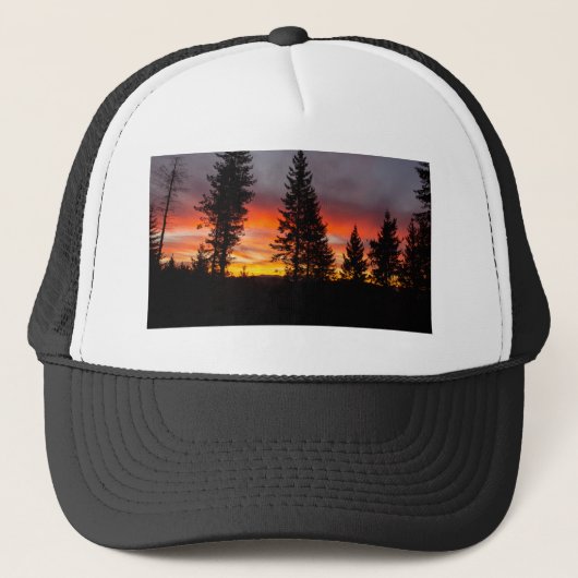 Casquette de Sunrise de la forêt de l'Oregon (Devant)