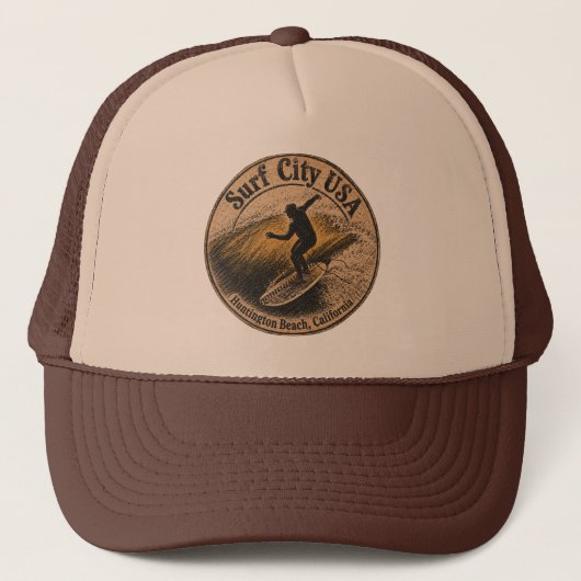 Casquette de surfeur HB  (Devant)