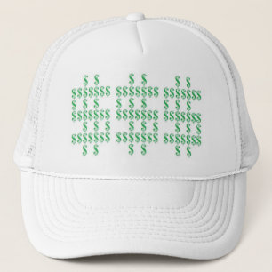 Casquette de symboles dollar
