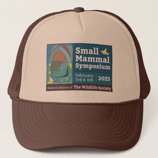 Casquette de Symposium sur les Petits Mammifères ! (Devant)