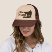 Casquette de Tan de brun de PS Frienship Bell (En situation)