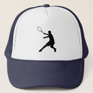 Casquette de tennis avec le symbole de silhouette