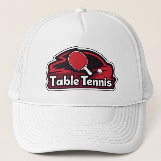 Casquette de tennis de table (Devant)