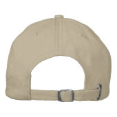 CASQUETTE de texte KING Majestic haute classe Khak (Dos)