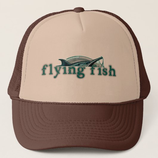 Casquette de thème poisson volant (Devant)