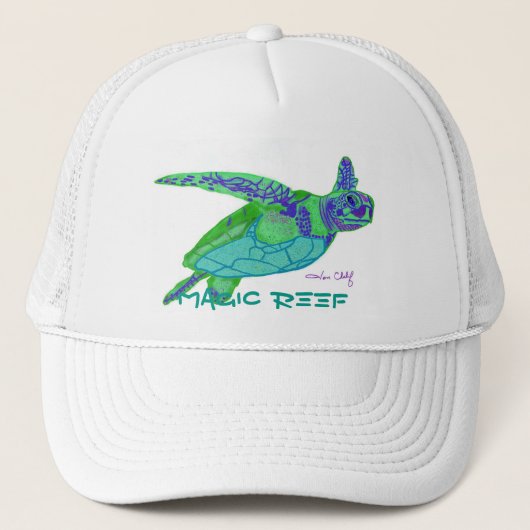 Casquette de tortue de mer (Devant)