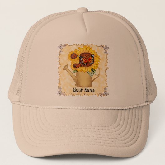 Casquette de tournesol aquatique (Devant)
