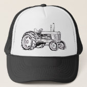 Casquette de tracteur - Casquette de base-ball de  (Devant)