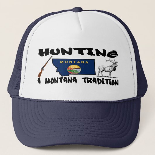 Casquette de tradition du Montana de chasse (Devant)