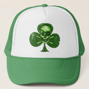 Casquette de trèfle de pirate du jour de St