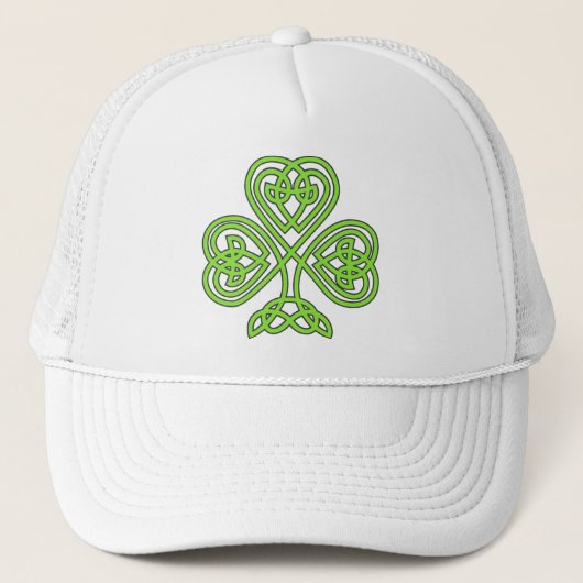 Casquette de trèfle de shamrock du jour de St (Devant)