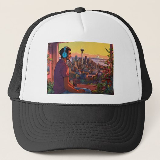 Casquette De Trending Pour Hommes (Devant)