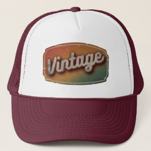CASQUETTE DE TRUCKER CADOE RÉTRO VINTAGE CLASSIQUE