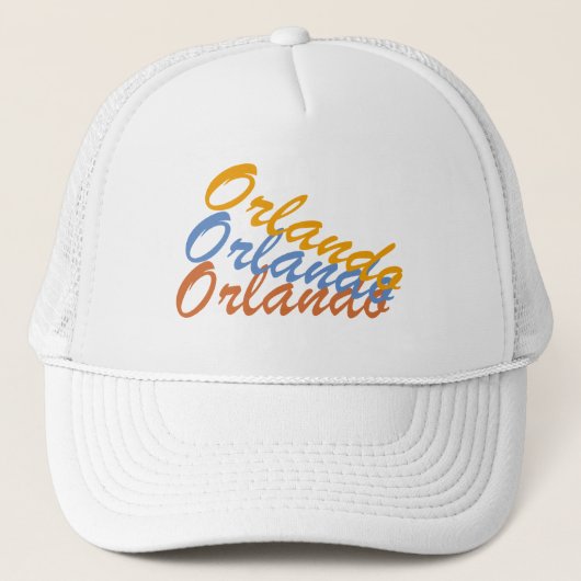 Casquette de vacances d'Orlando (Devant)