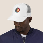 Casquette de vague de coucher de soleil (En situation)