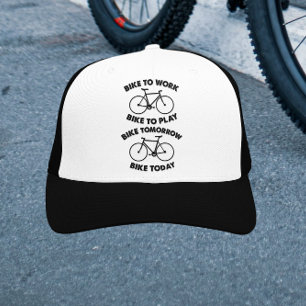 Casquette De vélo recyclage frais pour toujours -