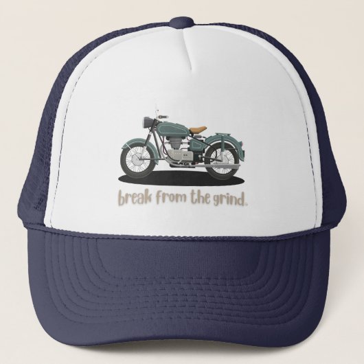 Casquette de vélo vintage (Devant)