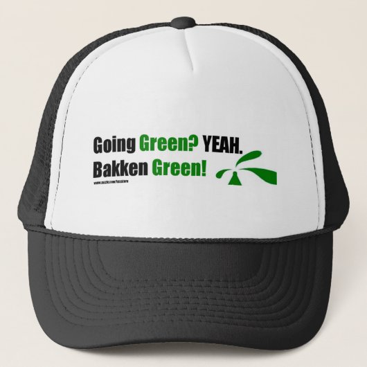 Casquette de vert de Bakken (Devant)