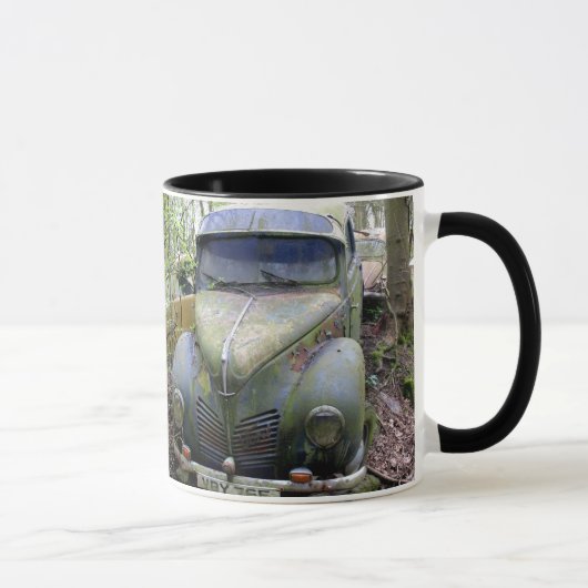 casquette de vert de tasse de 15 onces (Droite)